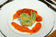 Crespelle con ricotta e spinaci al pomodoro fresco