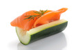 Photo: Salmon and Zucchini Salmon and Zucchini