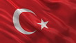 Video: Seamless loop of the Turkish Flag waving in the wind Seamless loop of the Turkish Flag waving in the wind