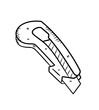 cutter in doodle style