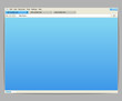 Opened browser window template for any content