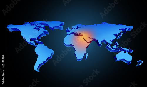 Illustration: Global Middle East Crisis Global Middle East Crisis