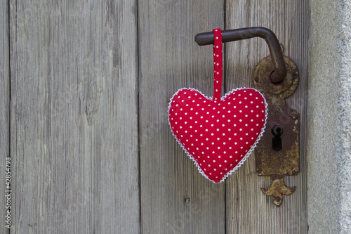 Photo: Valentinstag - Türe zum Herzen Valentinstag - Türe zum Herzen