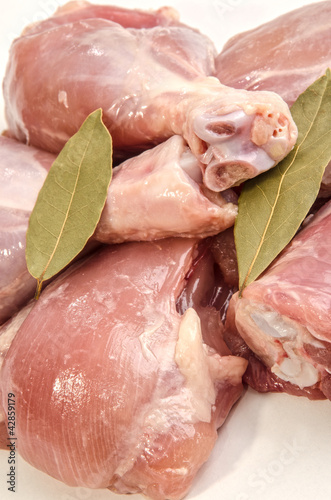 Photo: chicken thighs with bay leaf chicken thighs with bay leaf