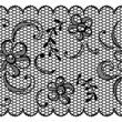 Old lace background, ornamental flowers. Vector texture.