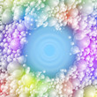 Colorful foam