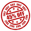 Sternen Stempel rot grunge rt SALE 45% OFF