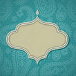 Frame in the Indian style
