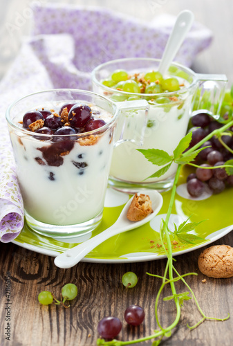 Photo: grape dessert grape dessert