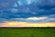 Dramatic sunset