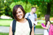 Young students at the park