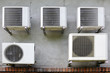 Outdoor units of split-system air conditioners