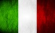 Italian grunge flag