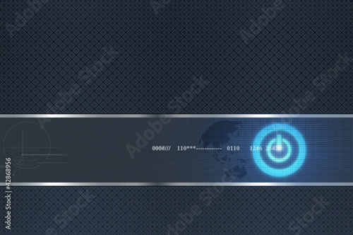 Illustration: Business card template. Business card template.