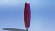 Video: flight of aerostat with basket and sun flare flight of aerostat with basket and sun flare