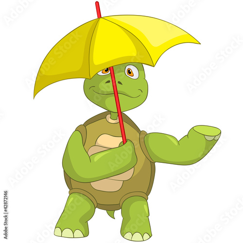 Vector: Funny Turtle. Funny Turtle.