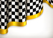 Vector: Checkered invitation background Checkered invitation background