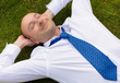 Foto: Business man relaxing Business man relaxing