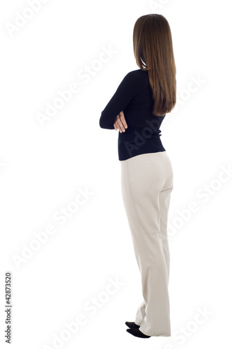 Photo: Business Woman From the Back Business Woman From the Back