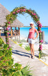 Photo: Beautiful Girl on the Caribbean coast. Beautiful Girl on the Caribbean coast.