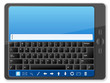 PC tablet with keyboard