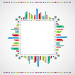 Abstract background. City theme. Vector