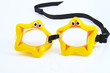 Foto: swimming goggles on the white background swimming goggles on the white background
