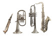 trumpets