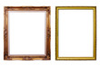 Photo frames isolated.