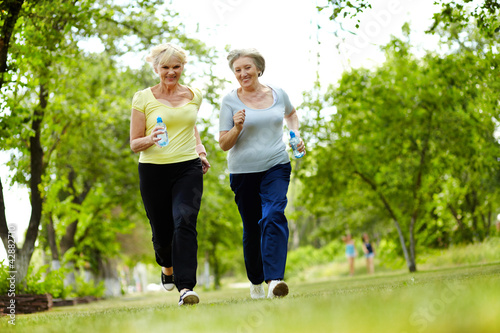 Photo: Running outside Running outside