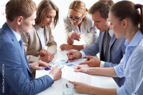 Photo: Working together Working together