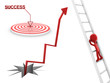 Illustration: profit arrow profit arrow