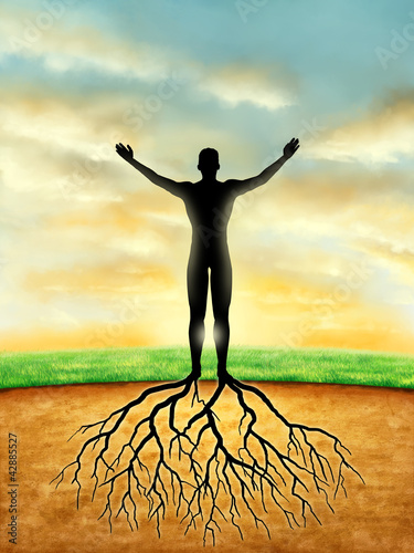 Illustration: Earth connected Earth connected