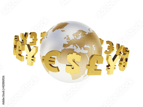 Illustration: world economy world economy