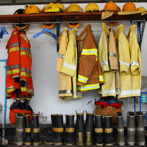 Photo: fireman suit fireman suit
