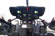 Modernes Hubschraubercockpit