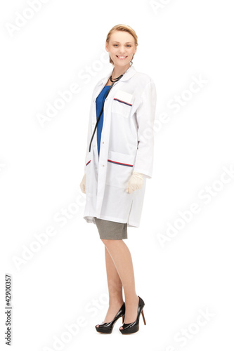 Photo: attractive female doctor attractive female doctor