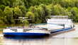Photo: barge on the water barge on the water