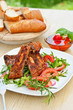 gegrillte Rippchen