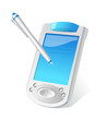 vector icon pda
