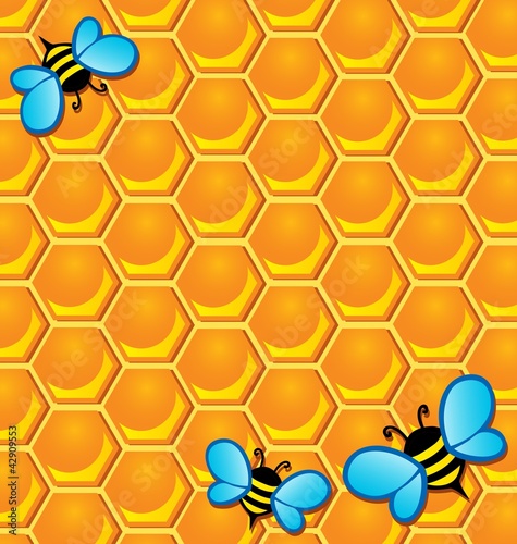 Vector: Bee theme image 2 Bee theme image 2