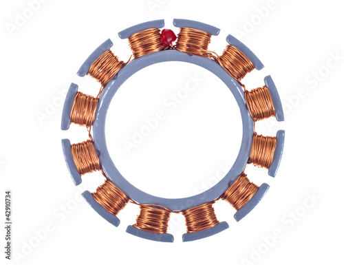 Photo: Motor stator Motor stator