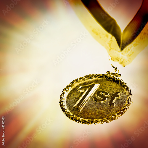 Photo: first place medal first place medal