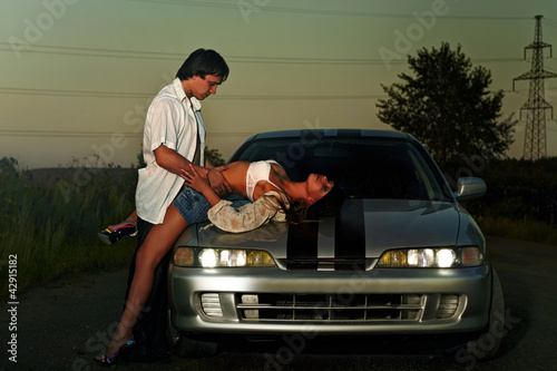 Photo: on the car on the car