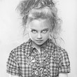 Portrait of little girl