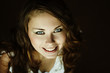 elegant young woman