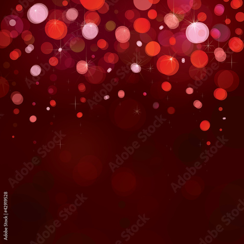 Vector: Vector of red lights background Vector of red lights background