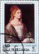 Postage stamp Ajman 1970 Self Portrait by Albrecht Durer