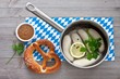 Bavarian traditional white sausages