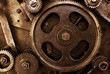Cog and wheel details from machines